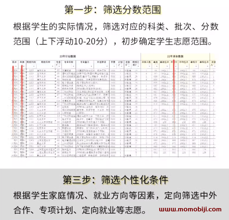 筛选分数范围